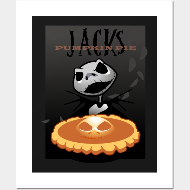 Jack's Pumpkin Pie Wall Art by Spikeani